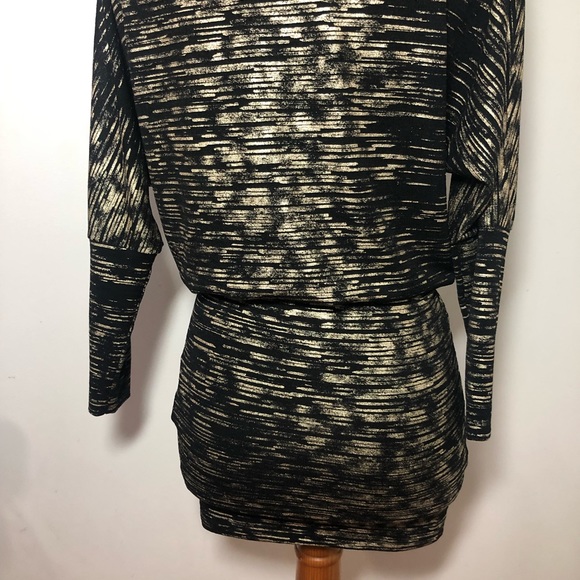 Veronica M Boat Neck Dress Size XS Gold - Picture 2 of 10